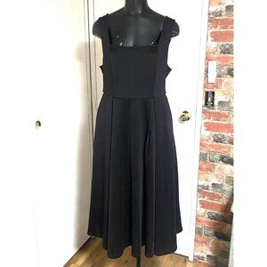 NEW Torrid Black Sleeveless Square Neck Fit & Flare Dress in Black Size L
